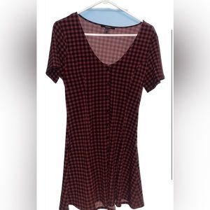 FOREVER 21 FLANNEL DRESS